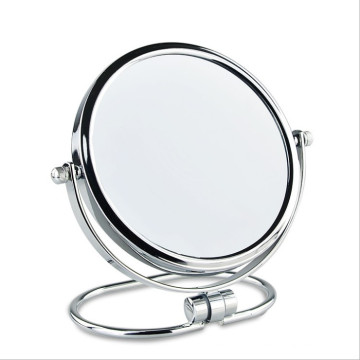 Espelho lupa dobrável para banheiro de vidro prateado de presente de 3 e 6 polegadas